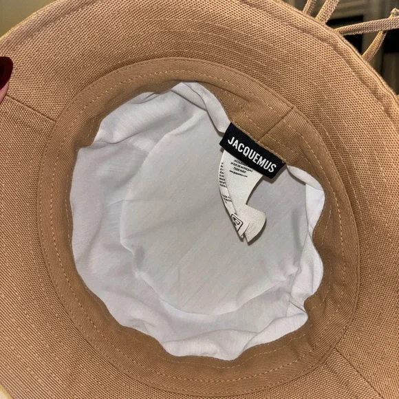 Jacquemus Beige Bucket Hat - Picture 5 of 5